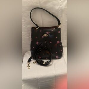 Coach 2 way bucket bag